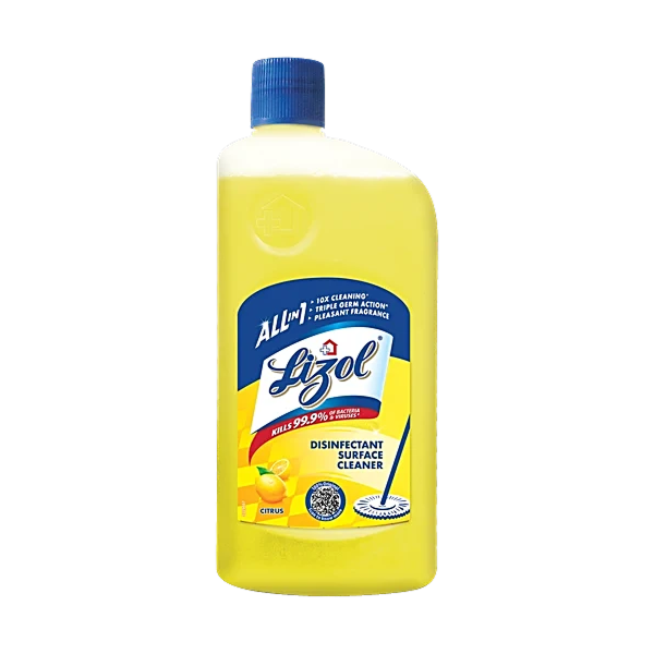 Lizol Disinfectant Surface & Floor Cleaner Citrus - 975 ml