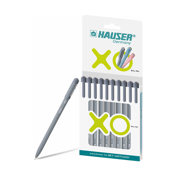 Hauser XO Black Ball Pen - Pack of 10