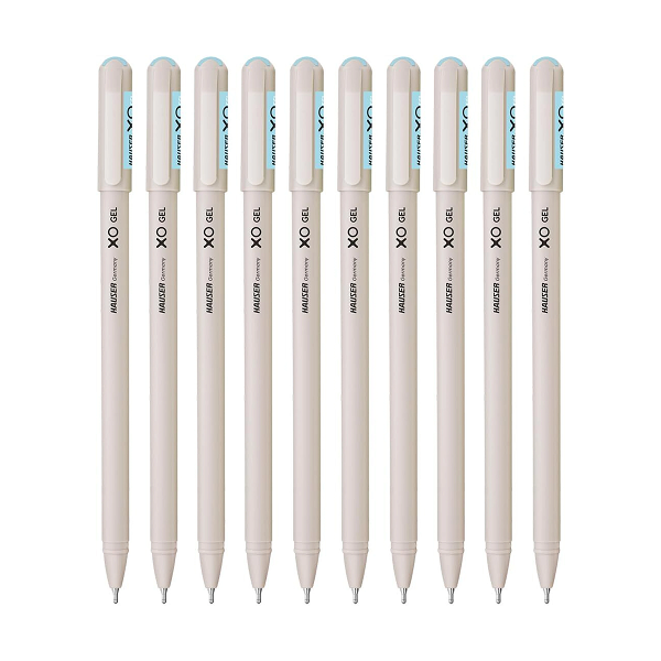 Hauser XO Gel Pen Blue Pack of 10