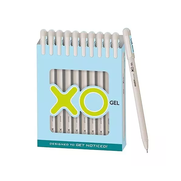 Hauser XO Gel  Pen Blue - Pack of 10